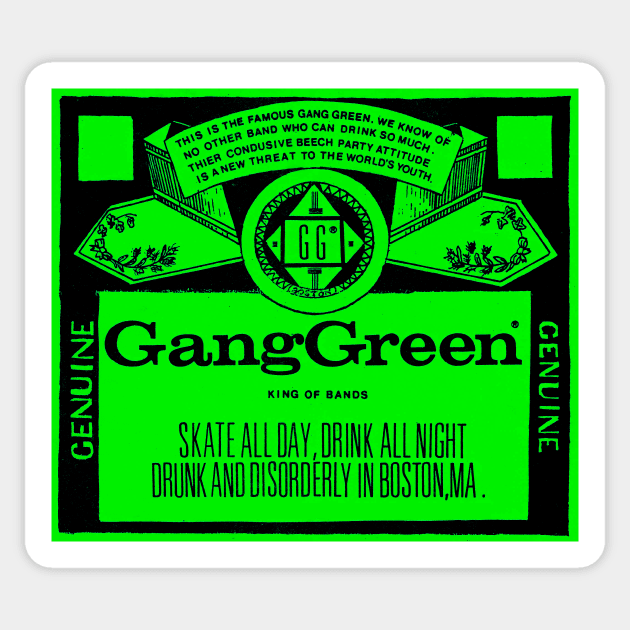 Gang Green Sticker by Scum & Villainy